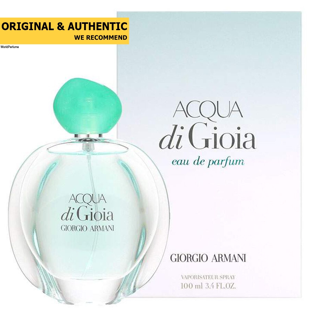 Giorgio Armani Acqua di Gioia EDP 100 ml. ราคา 3,814 บาท*ส่งฟรี