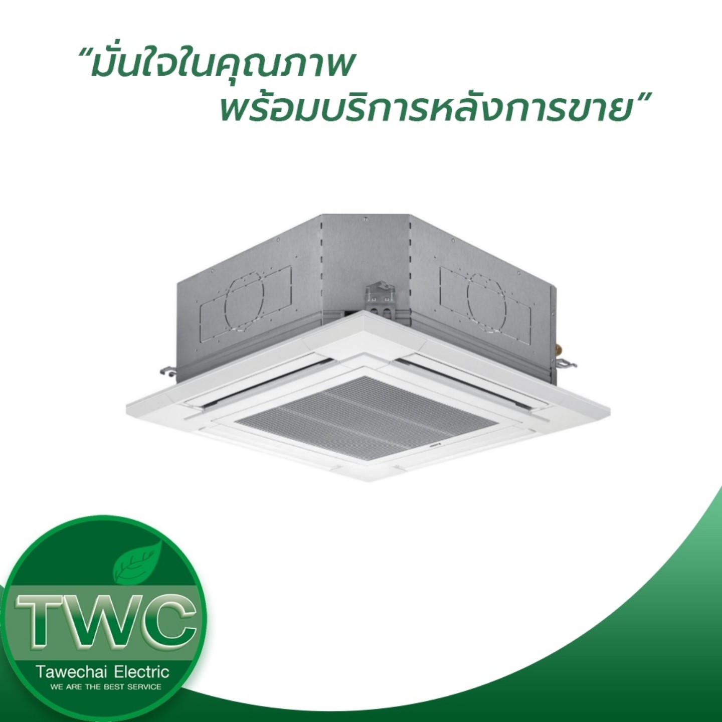 MITSUBISHI ELECTRIC แอร์สี่ทิศทางระบบอินเวอร์เตอร์ ขนาด 18084 BTU รุ่น PLY-SM18EALM  รีโมทไร้สาย R32