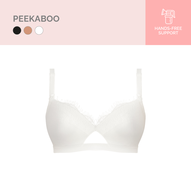 Peekaboo - เสื้อชั้นในปั๊มนมแบบ Hands Free ราคา 1,450 บาท*ส่งฟรี
