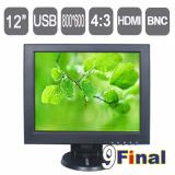 12 inch HDMI monitor ( VGA + AV + BNC + USB + HDMI) Support FullHD 1080P HD multifunctional monitor Resolution 800*600 support 1024*768 12 inch HDMI monitor ( VGA + AV + BNC + USB + HDMI) Support FullHD 1080P HD multifunctional monitor Resolution 800*600 support 1024*768