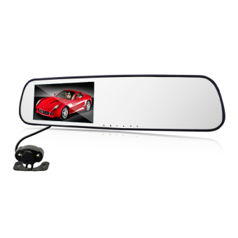 กล้องติดรถยนต์ (Car DVR) Full HD 1080Pกล้องหน้า+กระจกมองหลังในตัว รุ่น L802 Car DVR Camera กล้องติดรถยนต์ (Car DVR) Full HD 1080Pกล้องหน้า+กระจกมองหลังในตัว รุ่น L802 Car DVR Camera