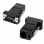 2Pack VGA Extender Male to LAN CAT5 CAT5e CAT6 RJ45 Network Cable Female Adapter