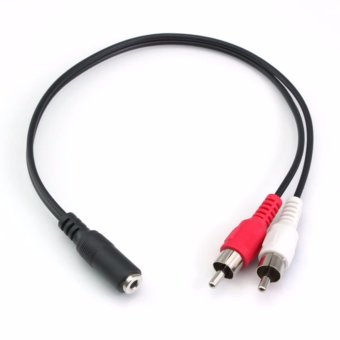 3.5mm Audio Jack Female to RCA Audio Converter 30cm