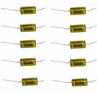 ตัวป้องกันลำโพงเสียงแหลม คอนเดนเซอร์ 4.7 mF 50V แพ็ค10ตัว