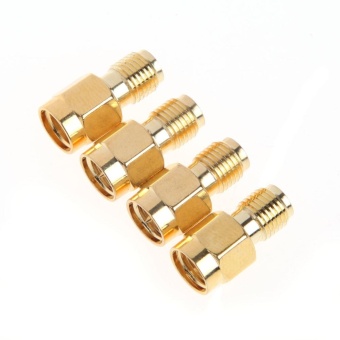 ดูภาพ 4PCS 5.8G SMA Female/Male Antenna Connector for RC Aircraft FPV - intl เพิ่มเติม 4PCS 5.8G SMA Female/Male Antenna Connector for RC Aircraft FPV - intl