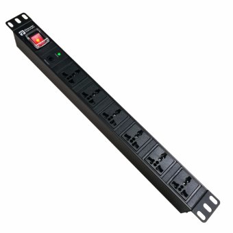 รางปลั๊กไฟ 6 ช่อง แบบมีสวิทช์ สายไฟยาว 3 เมตร รุ่น PXE2250W4-06AHMTMB  ยี่ห้อ PowerconneX