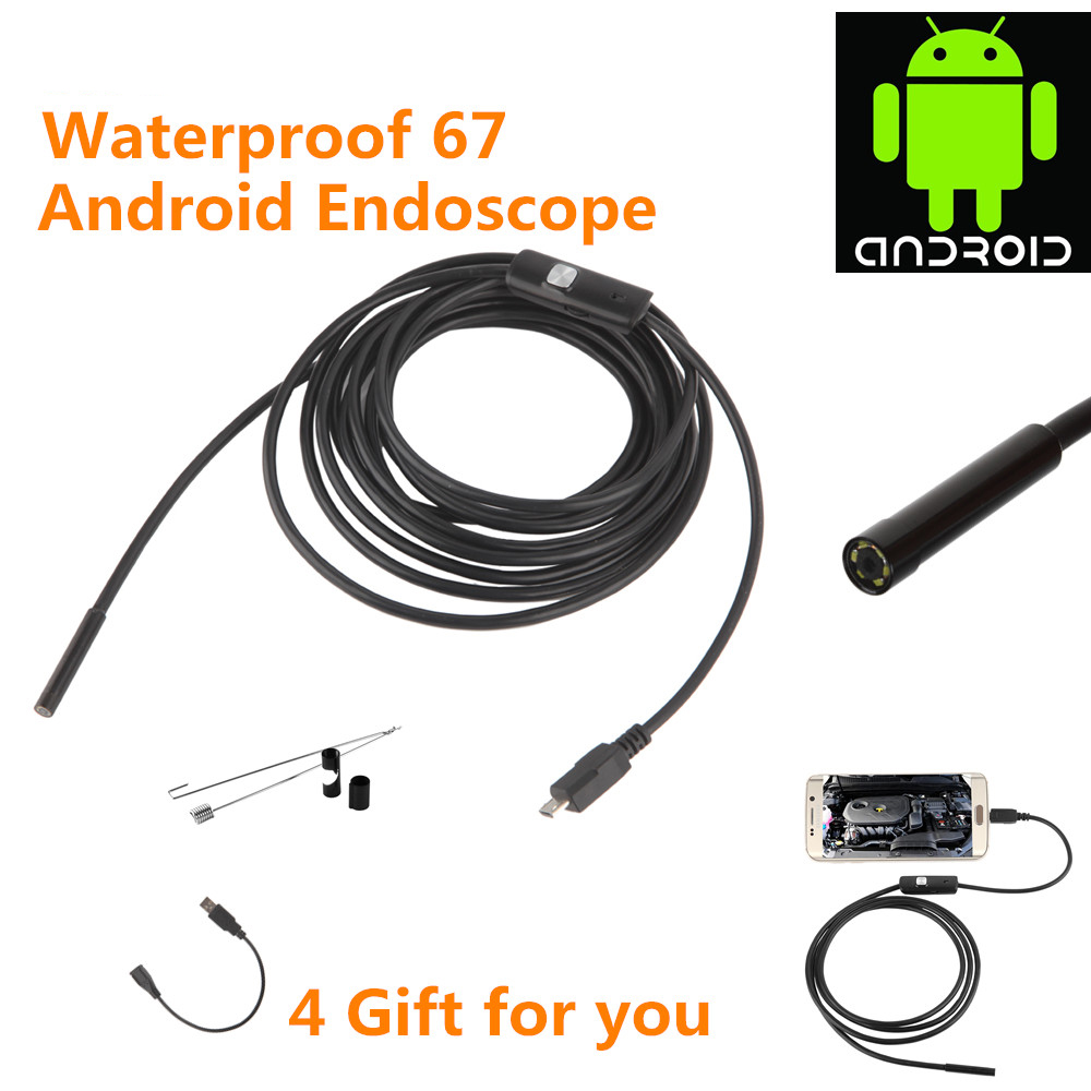 7มมเลนส์ 3.5แผ่น Android OTG โทรศัพท์ความหุนหัน IP67 Borescope ledกล้องงู 7มมเลนส์ 3.5แผ่น Android OTG โทรศัพท์ความหุนหัน IP67 Borescope ledกล้องงู