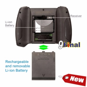 9FINAL T16 Mini Wireless Keyboard 2.4 Ghz รุ่นใหม่ ปี 2017 พร้อม Touchpad + Battery Charge ได้ + แป้นพิมพ์ไทย ( สีดำ) สำหรับ Android Tv Box , Mini Pc, Windows (Black) July 2018 - 4 9FINAL T16 Mini Wireless Keyboard 2.4 Ghz รุ่นใหม่ ปี 2017 พร้อม Touchpad + Battery Charge ได้ + แป้นพิมพ์ไทย ( สีดำ) สำหรับ Android tv box , mini pc, windows (Black) - 4