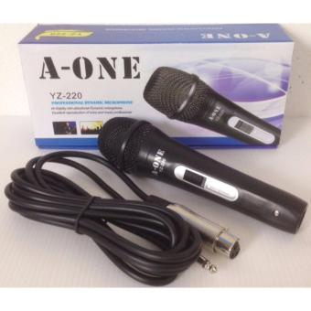 A-ONE ไมโครโฟน ไมค์สาย รุ่น YZ-220 A-ONE ไมโครโฟน ไมค์สาย รุ่น YZ-220