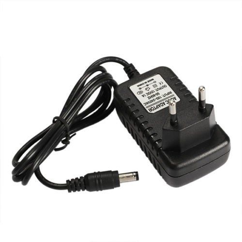 Adapter Output DC 12V 1A สำหรับกล้องวงจรปิด (Black) Adapter Output DC 12V 1A สำหรับกล้องวงจรปิด (Black)