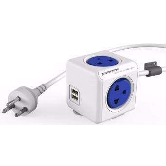 ALLOCACOC ปลั๊กไฟ CUBE 4800BL/THEUPC BLUE