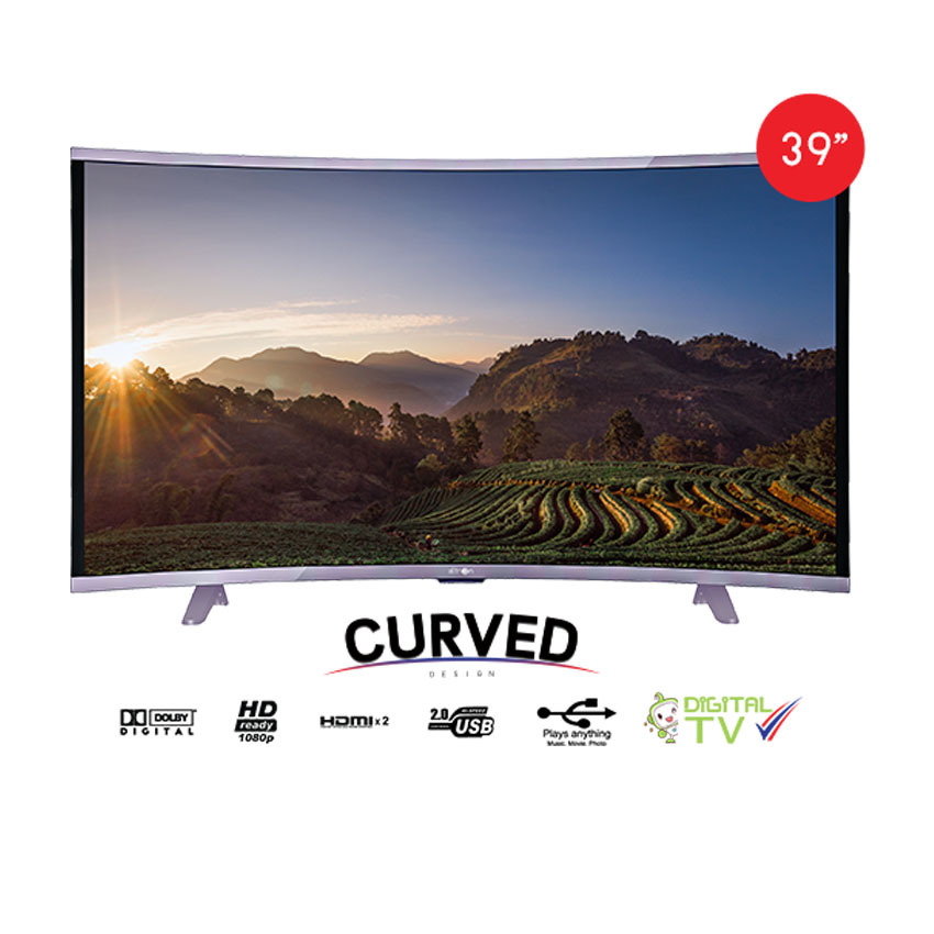 ALTRON Curved TV 39 นิ้ว LTV-3901