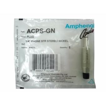 Amphenol P10 Macho Stereo Metal ACPS-GN