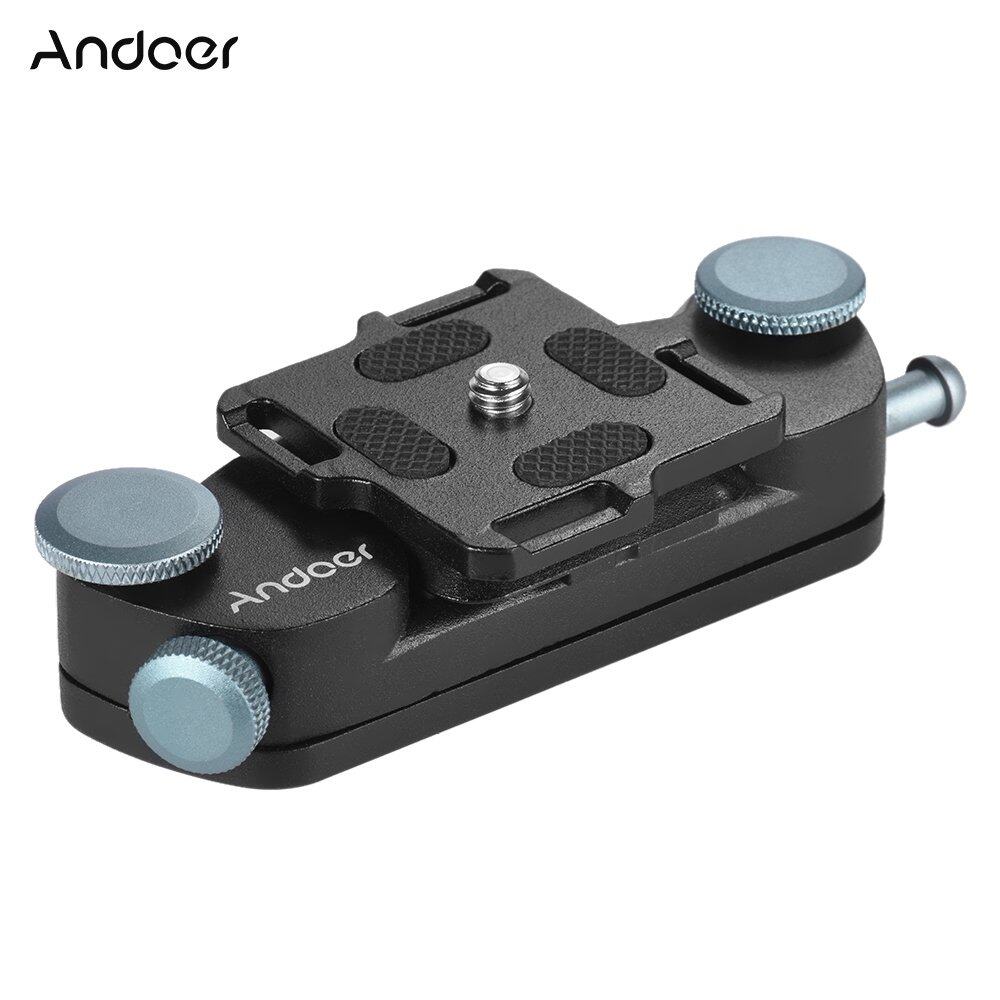 Andoer Metal Quick Release Camera Waist Belt Strap Buckle ButtonMount Clip for Canon Nikon Sony DSLR Cameras Max. Load Capacity20kg Andoer Metal Quick Release Camera Waist Belt Strap Buckle ButtonMount Clip for Canon Nikon Sony DSLR Cameras Max. Load Capacity20kg