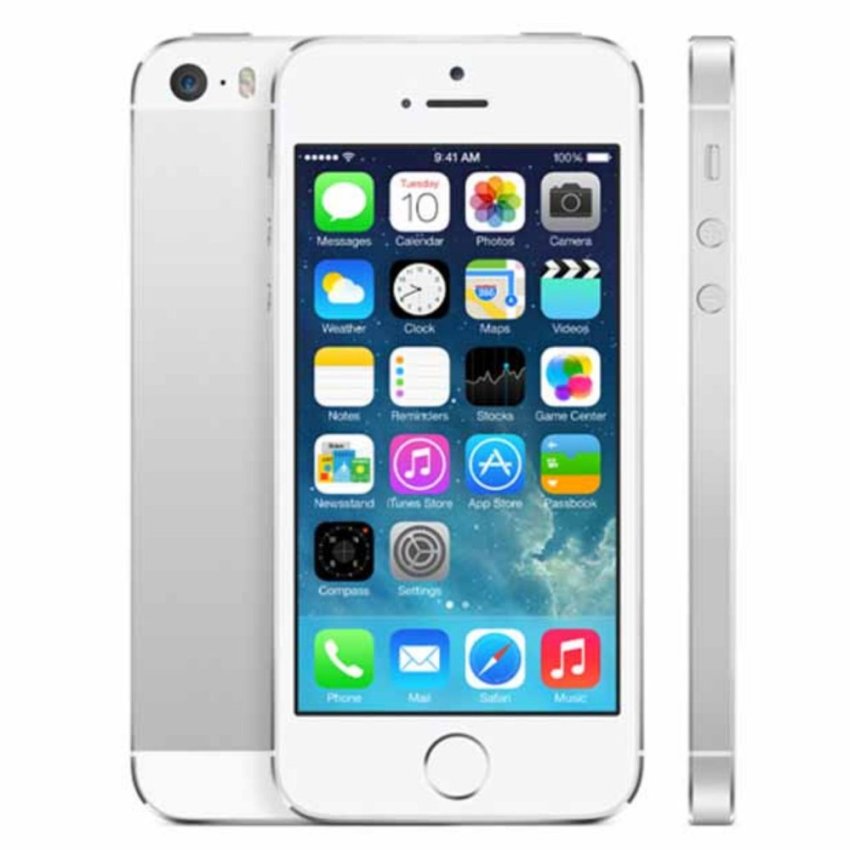 Apple iPhone 5S 32G WHITE Unlocked iPhone5s Mobile Phone Dual Core 4 IPS Phone PMT