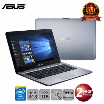 ประเทศไทย Asus K441UA-WX134 i3-6006U/4GB/1TB/UMA/14.0 (Silver)