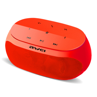 AWEI Y200 HiFi Bluetooth Speaker V.3.0 TF Card/AUX (Red)