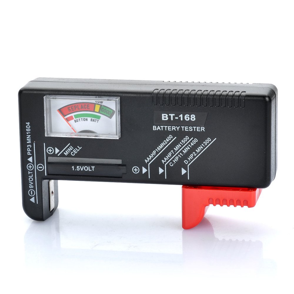 Battery Tester เครื่องวัดแบตเตอรี่ รุ่น BT-168 (Black) Battery Tester เครื่องวัดแบตเตอรี่ รุ่น BT-168 (Black)