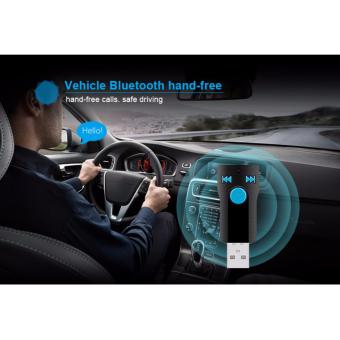 BC07 USB Wireless Bluetooth Handsfree Phone Calling Music Audio Stereo Adapter Receiver for Car 3.5MM A2DP AUX Audio รุ่นBC07