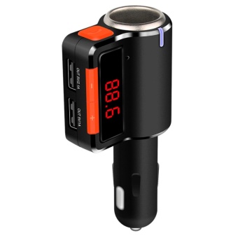 บลูทูธในรถยนต์ BC09 Car MP3 Audio Player Bluetooth FM Transmitter Wireless FM Modulator Car Kit HandsFree LCD Display USB Charger for Mobile