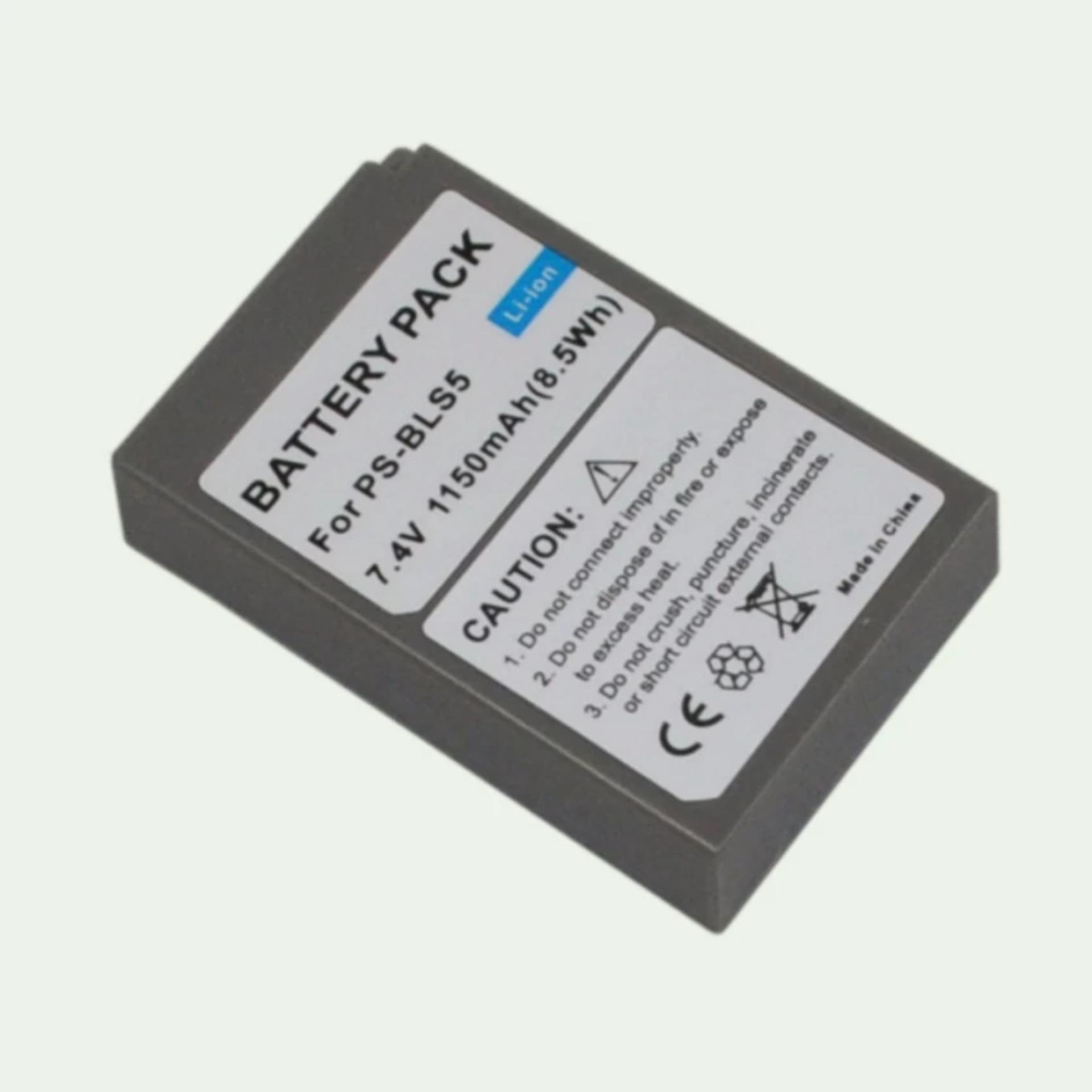 แบตเตอรี่กล้อง รุ่น BLS-5 / PS-BLS5 Replacement Battery for Olympus แบตเตอรี่กล้อง รุ่น BLS-5 / PS-BLS5 Replacement Battery for Olympus