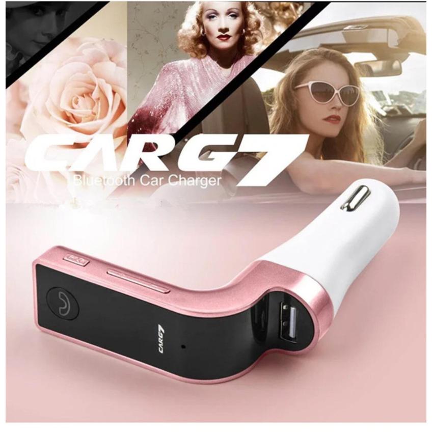 บลูทูธในรถยนต์ Bluetooth Car Charger FM Modulator CAR G7