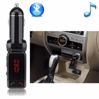 bluetooth car charger with FM บลูทูธ แบบแฮนด์ฟรีในรถยนต์ วิทยุ FM เครื่องเล่น MP3 และชาร์จโทรศัพท์ รุ่นBC06B