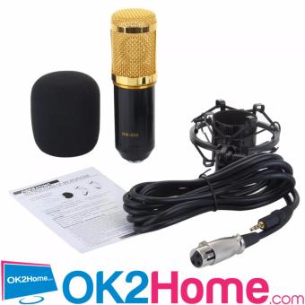 ไมค์คอนเดนเซอร์ รุ่น BM800 (ไม่รวมขาตั้ง) - (สีดำ) ไมค์คอนเดนเซอร์ รุ่น BM800 (ไม่รวมขาตั้ง) - (สีดำ)