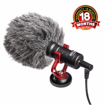 BOYA ไมโครโฟน ยูนิเวอร์แซล ระบบรับเสียงรอบทิศทาง BY-MM1 BOYA ไมโครโฟน ยูนิเวอร์แซล ระบบรับเสียงรอบทิศทาง BY-MM1