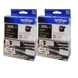 Brother Ink รุ่น LC-569XL[BK] สีดำ - 2 กล่อง