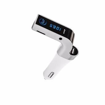 Car Charger FM บลูทูธในรถยนต์ Bluetooth รุ่น CAR G7 color silver1pcs