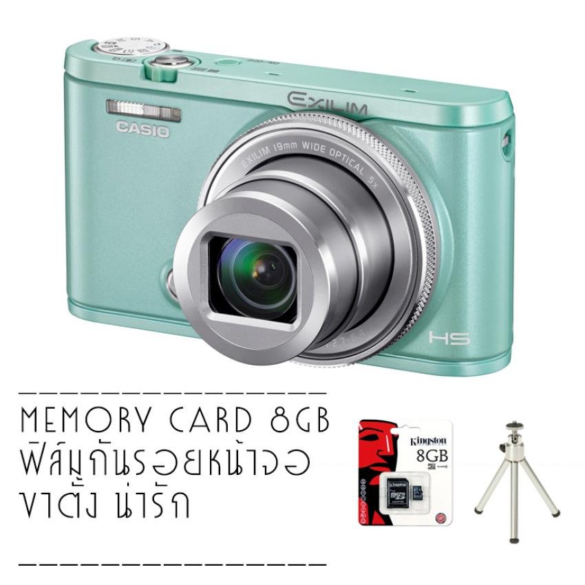 CASIO EX-ZR5000 สีเขียวมินต์ ประกันร้าน GinkoTown CASIO EX-ZR5000 สีเขียวมินต์ ประกันร้าน GinkoTown