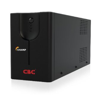 CBC เครื่องสำรองไฟ UPS 1000VA / 480 Watt รุ่น CHAMP - สีดำ