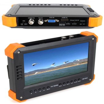 Chunnuan LTA-X41T HD-TVI Analog Camera Tester CVBS/HDMI/VGA 4-in1 Input 12V/2A Power Out - intl