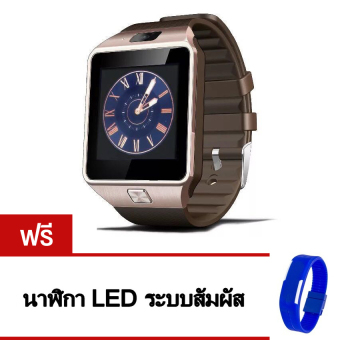 Dream นาฬิกาโทรศัพท์ Smart Watch รุ่น A9 (GOLD) แถมฟรี นาฬิกา LEDระบบสัมผัส (คละสี)