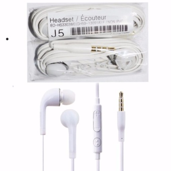 หูฟัง Ear phones สำหรับ•Samsungทุกรุ่น(white)