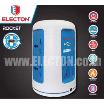 ELECTON ปลั้กไฟแนวตั้ง รุ่น TE-6632USB 2USB 6Outlets