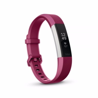 สายรัดข้อมือเพื่อสุขภาพ Fitbit Alta HR Fuchsia Small รับประกันศูนย์ 1 ปี