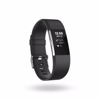 ขาย Fitbit Charge 2 Black สายรัดข้อมือ สีดำ ไซด์ Large