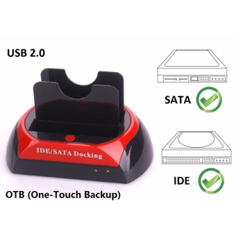 ขอเสนอ For HDD Docking Station IDE SATA 2.5”& 3.5”Dual Hard Drive DiskUSB 2.0 Dock - intl โปรโมชั่นพิเศษ For HDD Docking Station IDE SATA 2.5”& 3.5”Dual Hard Drive DiskUSB 2.0 Dock - intl