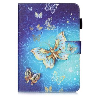 For Samsung Galaxy Tab S2 8.0 SM-T715 With Stylus Holder LeatherCase Flip Stand Cover - Golden Butterflies - Intl May 2018 - 3 For Samsung Galaxy Tab S2 8.0 SM-T715 With Stylus Holder LeatherCase Flip Stand Cover - Golden Butterflies - intl - 3
