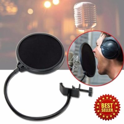 Friday ที่กันลม ป๊อปฟิลเตอร์ สตูดิโอไมโครโฟน Studio Microphones Mic Pop Filter Mask Shield Protection รุ่น MFT201-WU - Black Friday ที่กันลม ป๊อปฟิลเตอร์ สตูดิโอไมโครโฟน Studio Microphones Mic Pop Filter Mask Shield Protection รุ่น MFT201-WU - Black