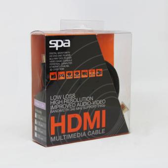 สาย HDMI ต่อภาพเสียงทีวี ยาว 1.5 เมตร (Black) - รหัส LM 01-1005
