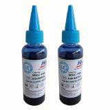 Hi-jet   Sublimation  Refill  Ink   หมึกซับลิเมชั่น    ขนาด 100   ml.  ( LIGHT-CYAN  - สีฟ้าอ่อน )  ชุดสุดคุ้ม  2  ขวด