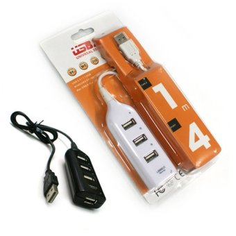 ราคา HUB USB 4 Port High Speed 480 Mbps USB 2.0 (White)