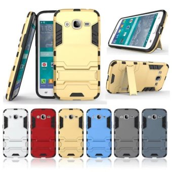 โทรศัพท์ลูกผสม BYT TPU+PC เคสสำหรับ Samsung Galaxy J2 2015 (สีเทา) โทรศัพท์ลูกผสม BYT TPU+PC เคสสำหรับ Samsung Galaxy J2 2015 (สีเทา)