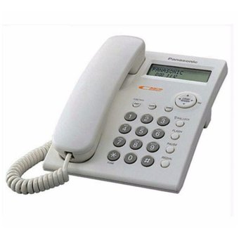 โทรศัพท์บ้านสายเดี่ยว Panasonic รุ่น KX-TSC11 สีขาว โทรศัพท์บ้านสายเดี่ยว Panasonic รุ่น KX-TSC11 สีขาว
