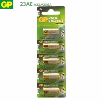 GP Battery ถ่าน Alkaline Battery 12V. รุ่น GP23AE / A23S / A23L / L1028 (1 แพ็ค 5 ก้อน) GP Battery ถ่าน Alkaline Battery 12V. รุ่น GP23AE / A23S / A23L / L1028 (1 แพ็ค 5 ก้อน)