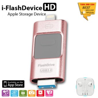 i-Flash Device HD A 32GB USB3.0 แฟลชไดร์ฟสำรองข้อมูล iPhone/iPad/Android+OEMหูฟัง i-Flash Device HD A 32GB USB3.0 แฟลชไดร์ฟสำรองข้อมูล iPhone/iPad/Android+OEMหูฟัง