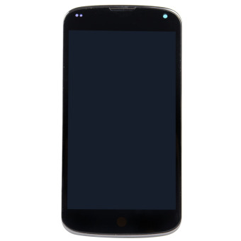 จอแสดงผลแอลซีดีกรอบดิจิทัลสำหรับ LG Google Nexus 4 E960 (สีดำ)- จอแสดงผลแอลซีดีกรอบดิจิทัลสำหรับ LG Google Nexus 4 E960 (สีดำ)-